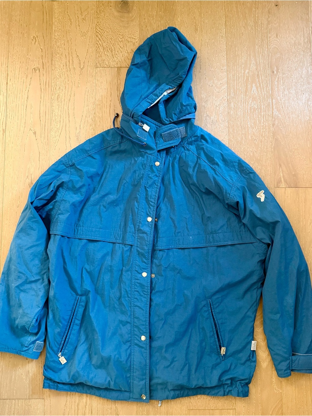 Schöffel Gore-Tex Hooded Jacket 🌧️💙 | 1990s Vintage